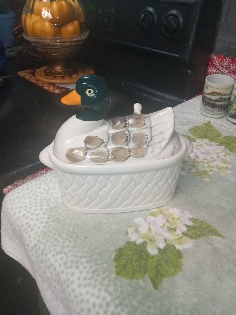Tureen Mallard Duck