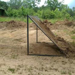 Dirt Screen Almost 7 Feet High Heavy Duty Metal