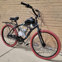 26-in Huffy Nel Lusso 80cc Motorized Beach Cruiser