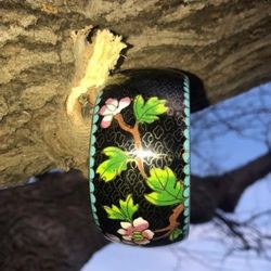 Antique enamel cloisonne bracelet