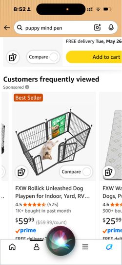Small to medium dog playpen