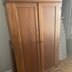Solid Wood Armoire