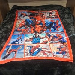 Spiderman 40x50 throw Blanket 