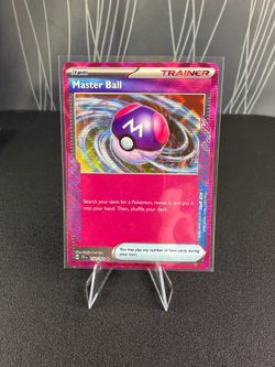 🔥 Pokémon Master Ball ACE SPEC 153/162 Reverse Holo – Near Mint 🔥