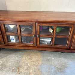 Wood Entertainment Center