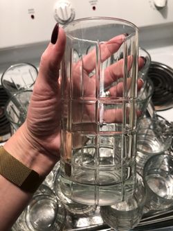 7 Large Drinking Glasses & 8 Small Ones for Sale in Santa Clarita