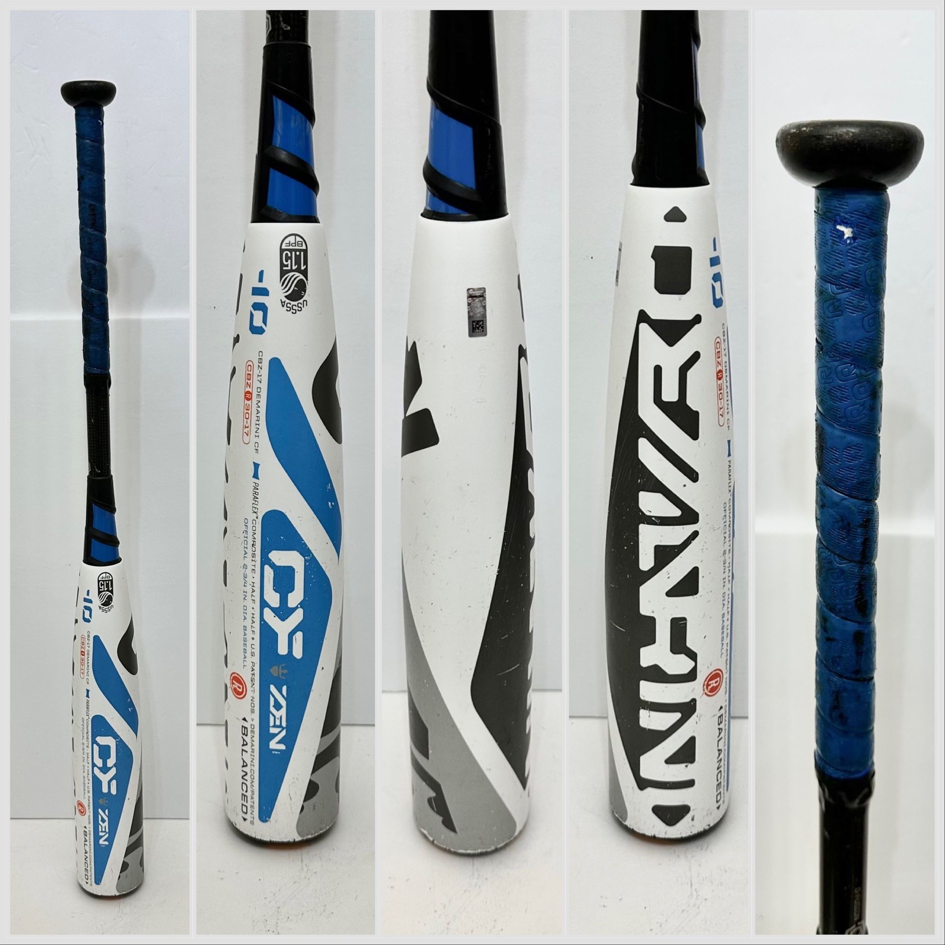 2017 Demarini CF Zen CBZ-17 Baseball Bat 30”/20oz/2-3/4”diameter/-10 Drop