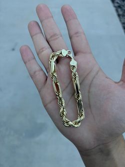 10k Thick Milano Bracelet