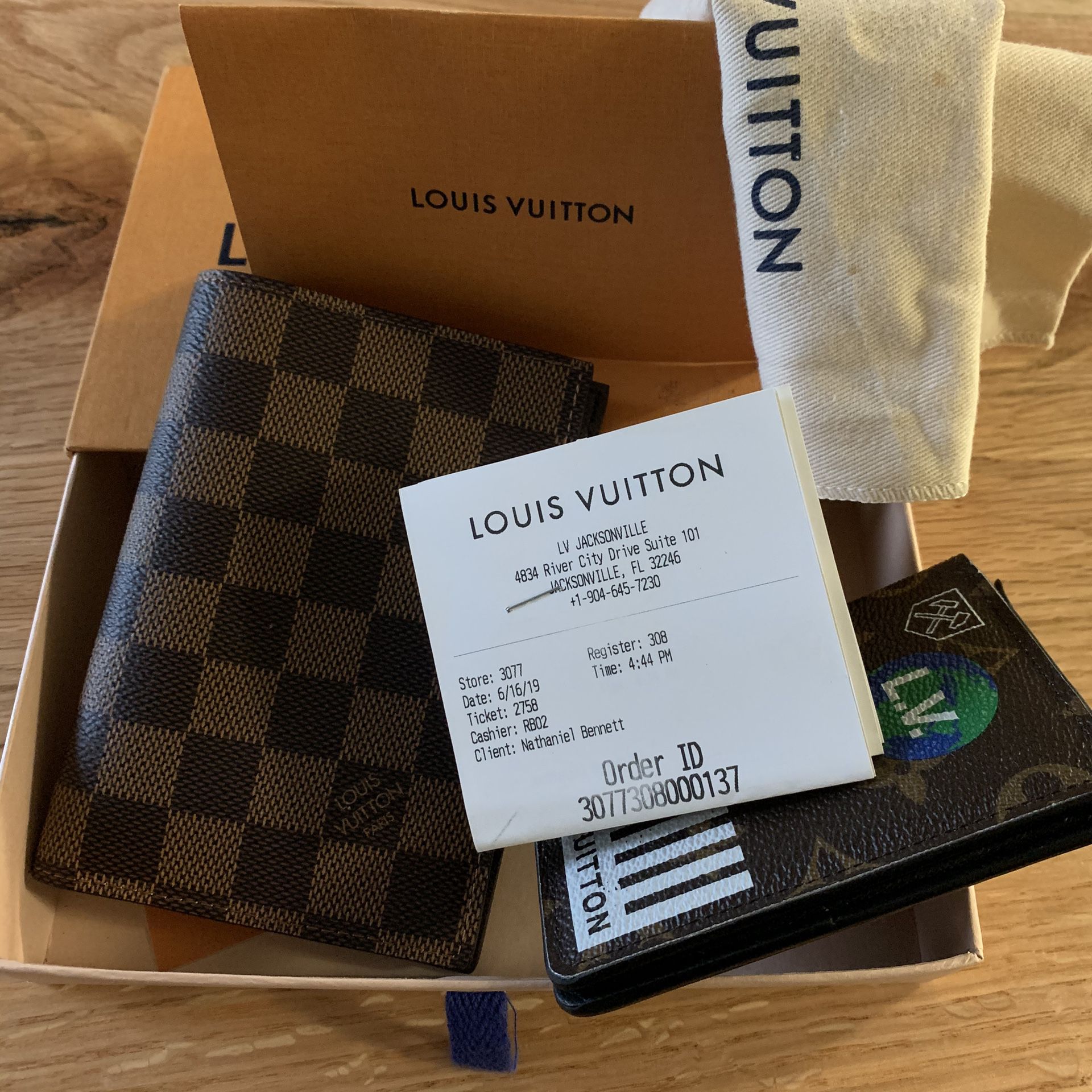 Louis Vuitton Passport Cover/Holder