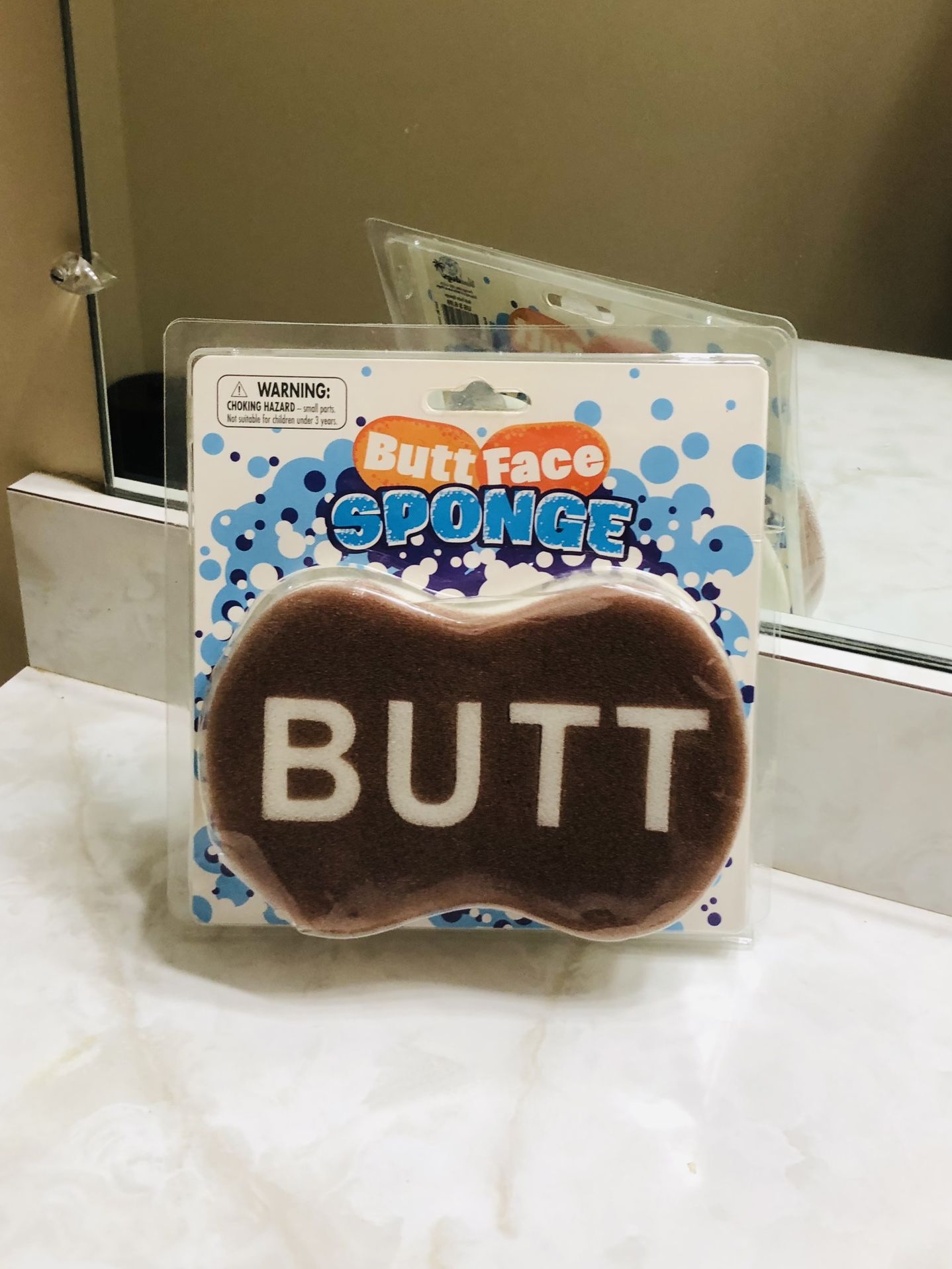 Butt Face Sponge - Novelty/Gag Gift
