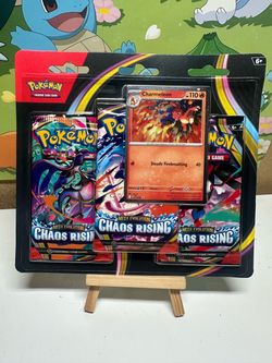 Pokémon TCG Mega Evolution Chaos Rising 3-Pack Blister (Charmeleon)