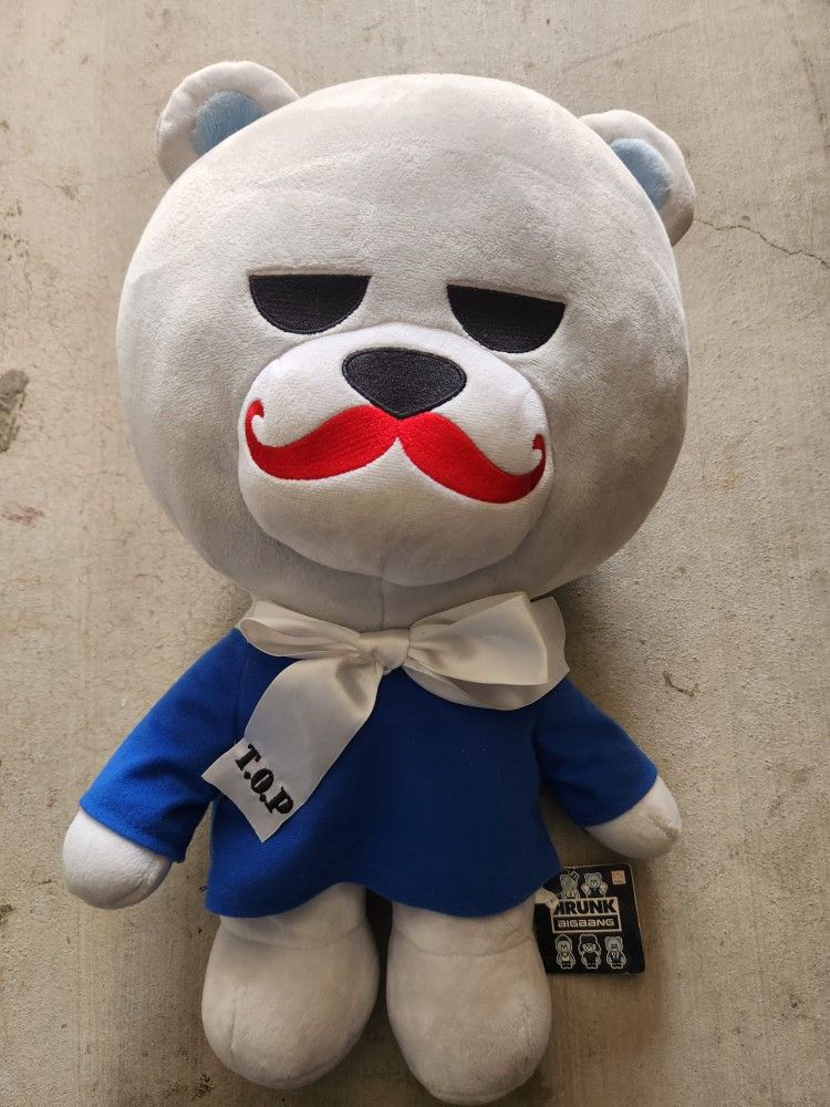 BIGBANG T.O.P KRUNK Extra Large Plush Toy K-POP Bear Doll Korea Idol
