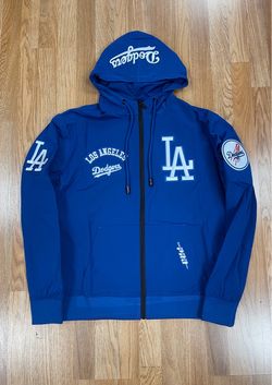 Dodgers windbreaker zip up hoodie