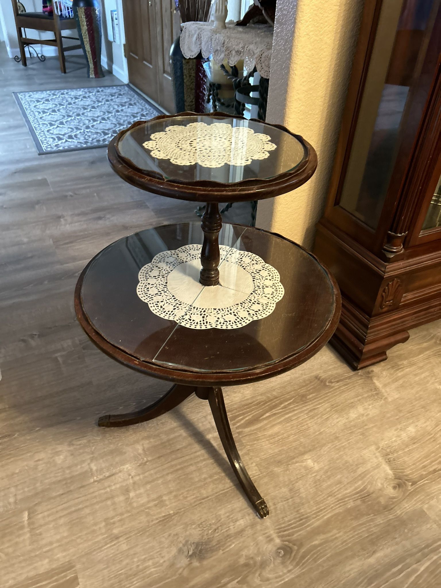 Old Two Tiered Table