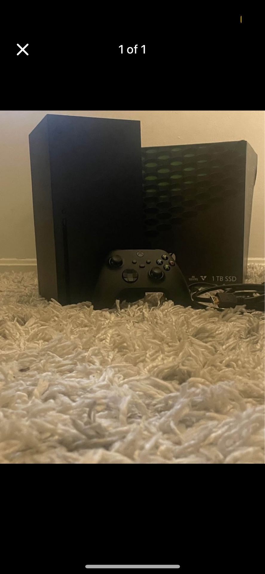 Xbox Series X (new Barely Used )