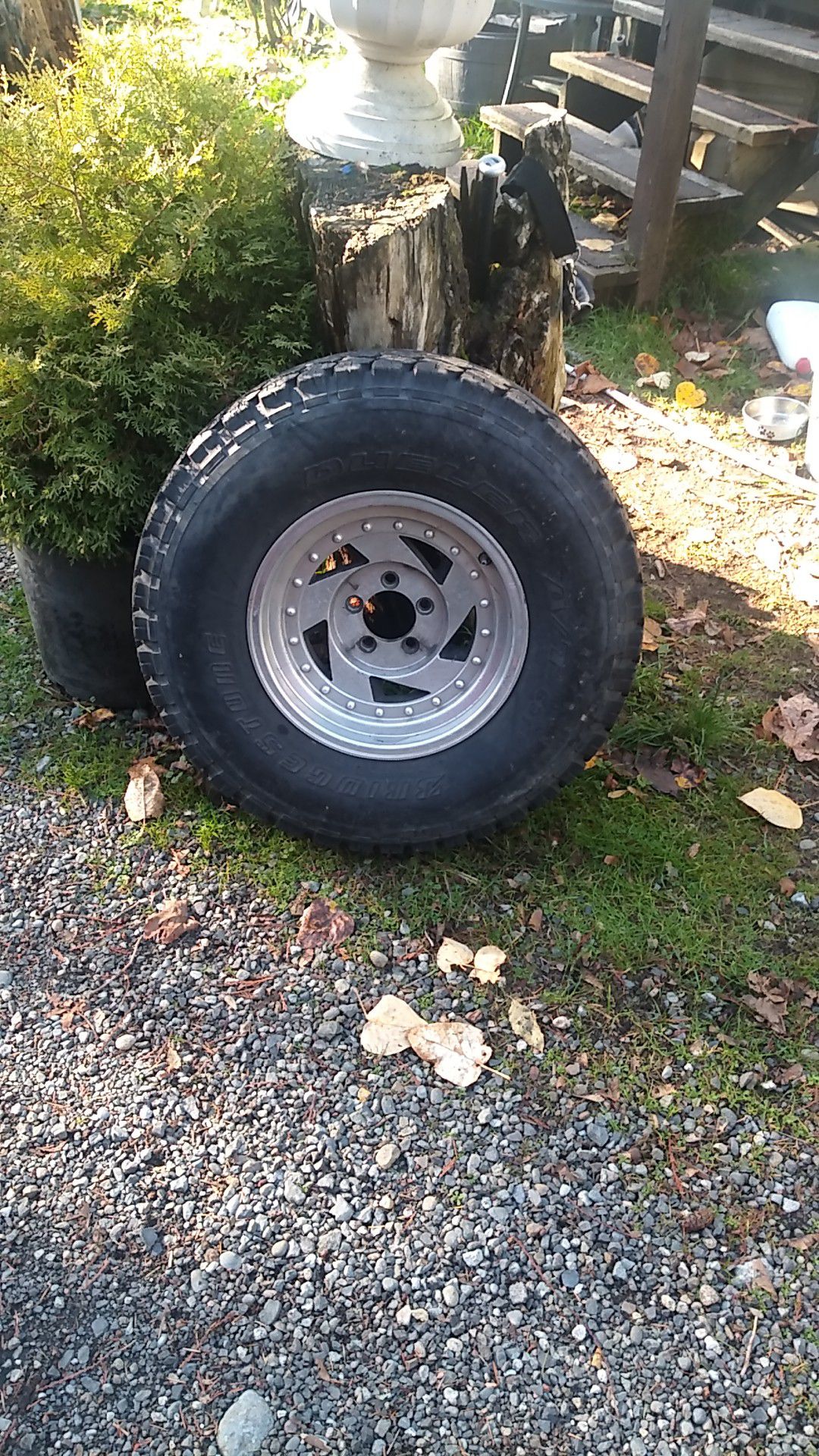 Custom tires and wheels