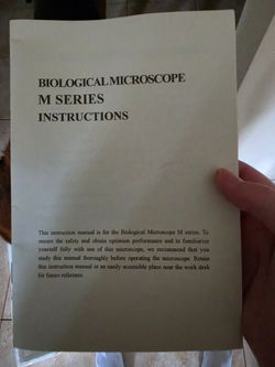 Biological Microscope M Series - Price Negotiable