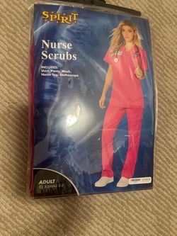 Nurse scrub costume