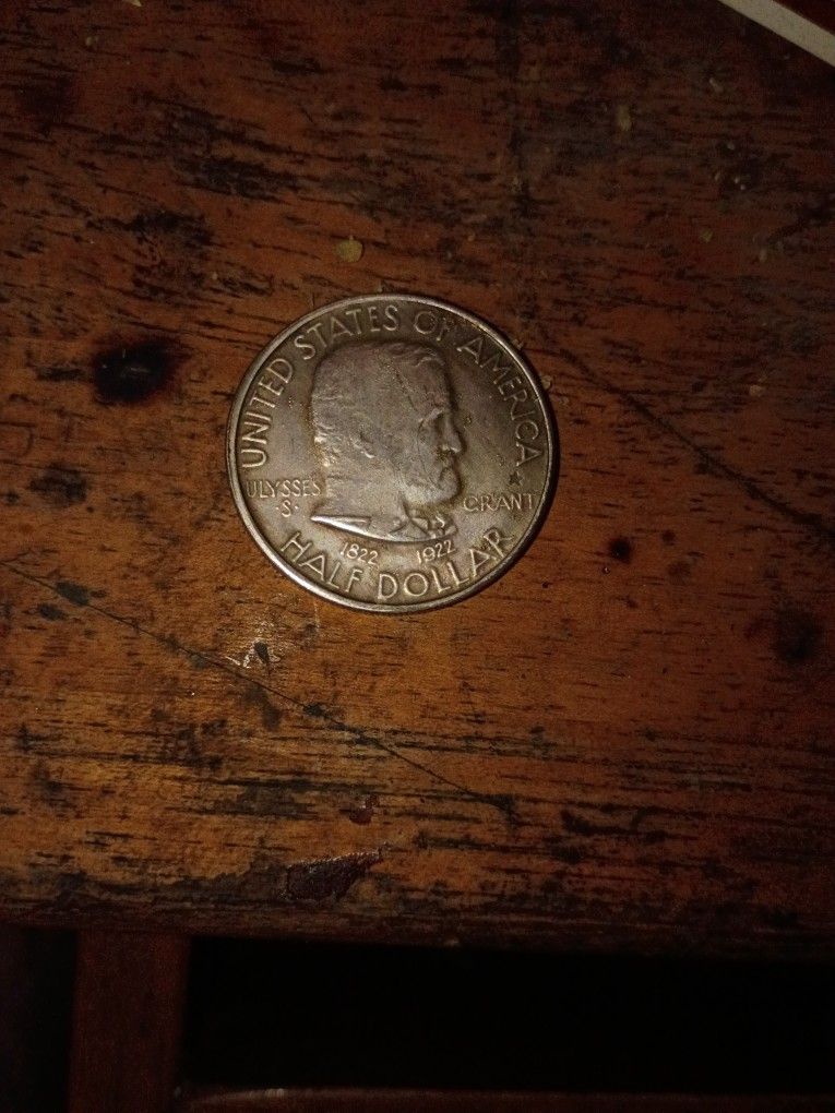 Ulysses S Grant 1(contact info removed) Half Ounce Silver