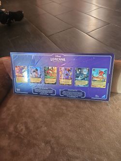 Disney Lorcana D23 Collection 6 Foil Cards Set