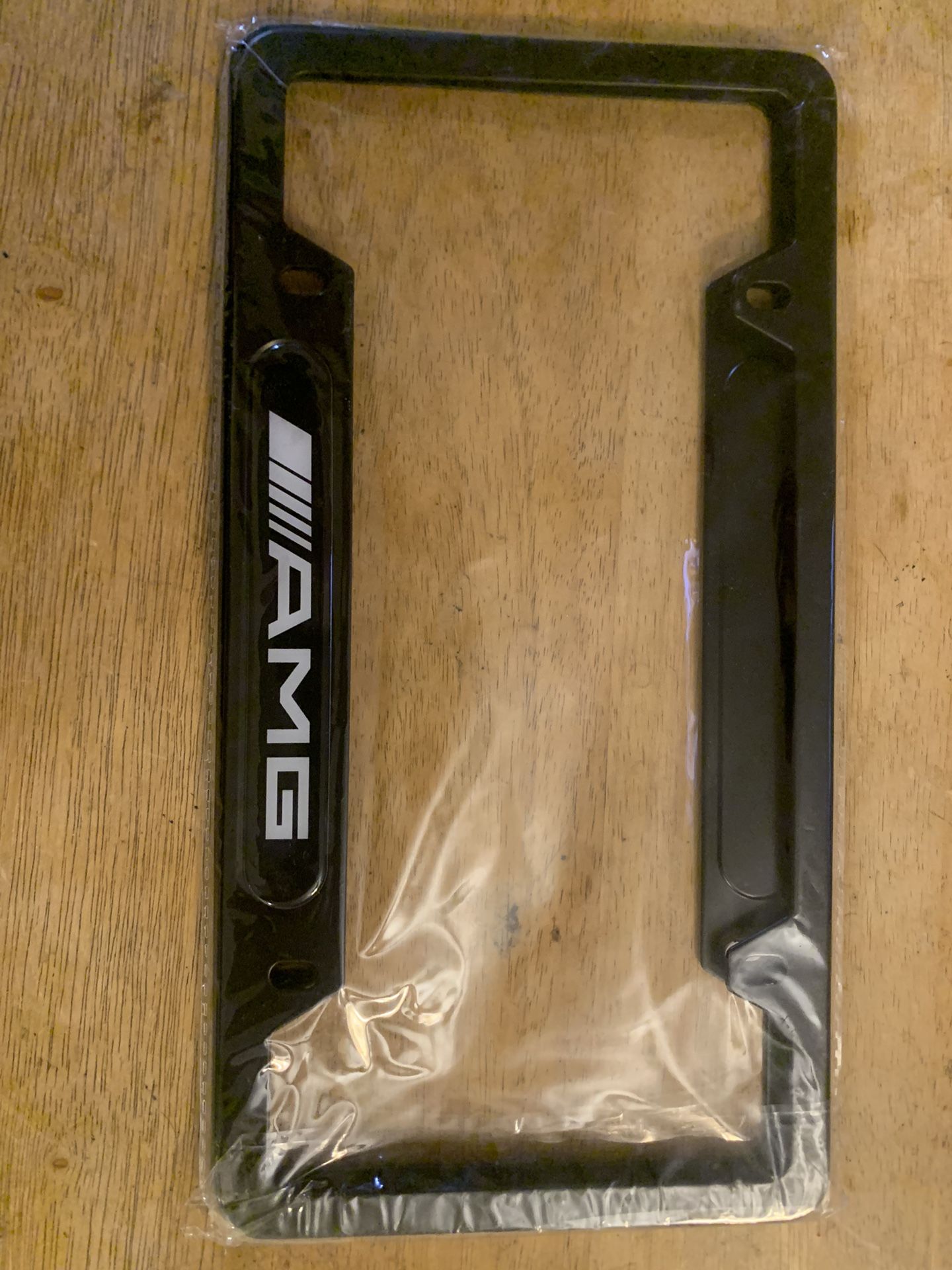 AMG Mercedes License Plate Cover (2 Pieces)