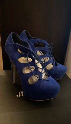JustFab Blue High Heels