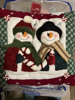 Snowman  Pillow