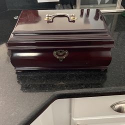 Mahogany Jewelry Box