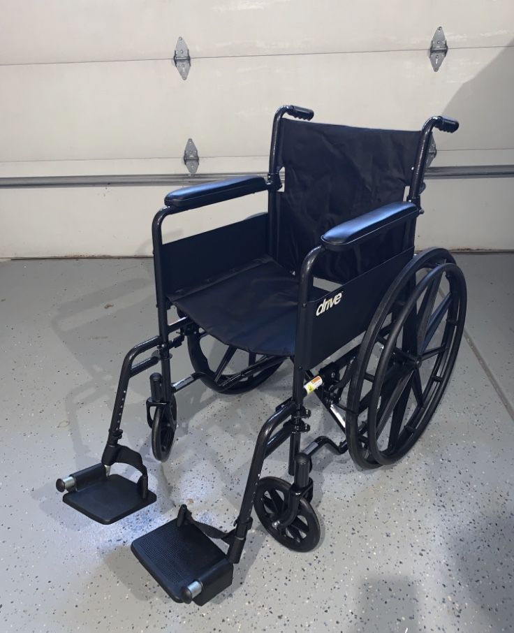 New Drive Wheelchair (18” Seat)