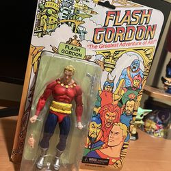 Flash Gordon The Greatest Adventure Of All Figure 7.5”  14+ NEW Damaged Box