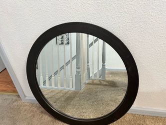 Round Desk Mirror 27.625 × 27.625