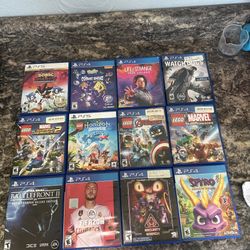 Bundle of 12 PlayStation games (PS4+PS5)
