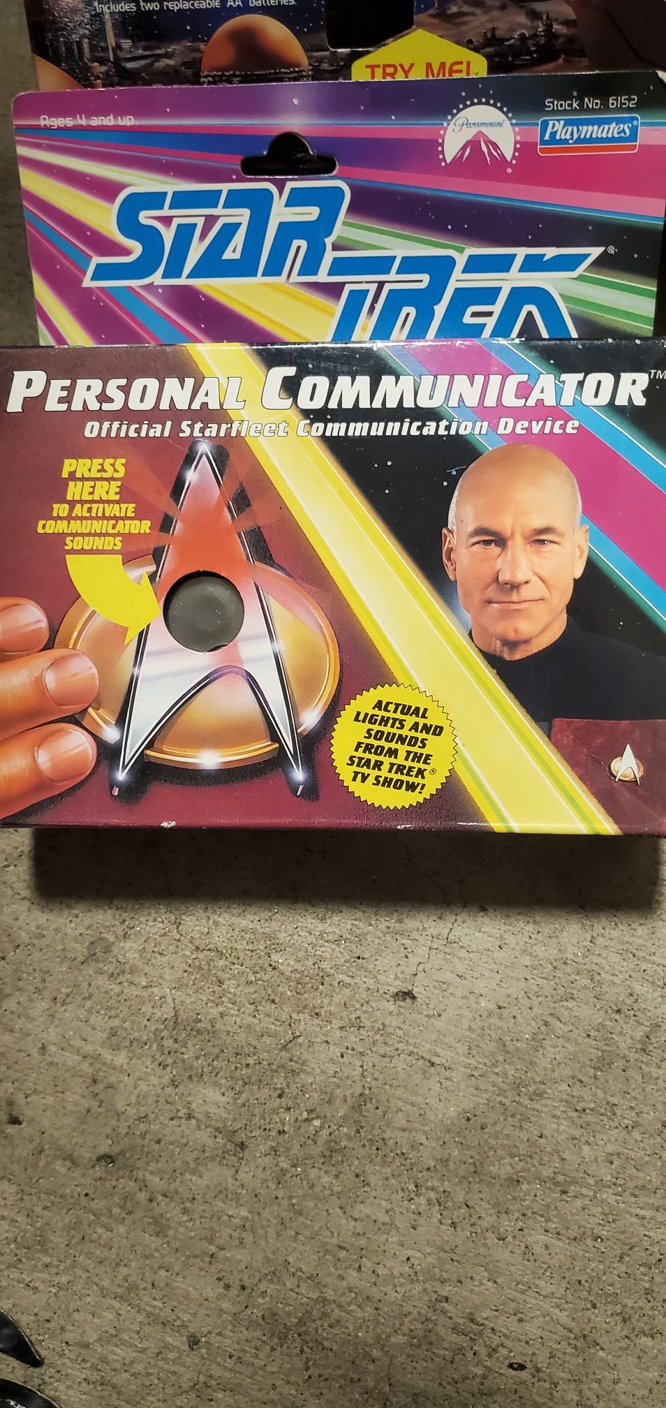 STAR TREK.......NEVER OPENED!!!