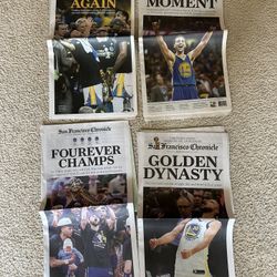 Golden State Warriors SF Chronicle 4Yrs 