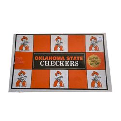 Oklahoma State Checkers Classic Rival Edition OSU Collegiate Checkers
