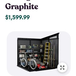 Keter Storage Shed 7 Ft X 7 Ft $1,300