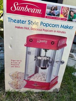 Sunbeam Theater Style Popcorn Maker