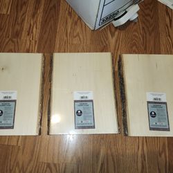 Basswood Planks Walnut Hollow 6 Pieces 10x13