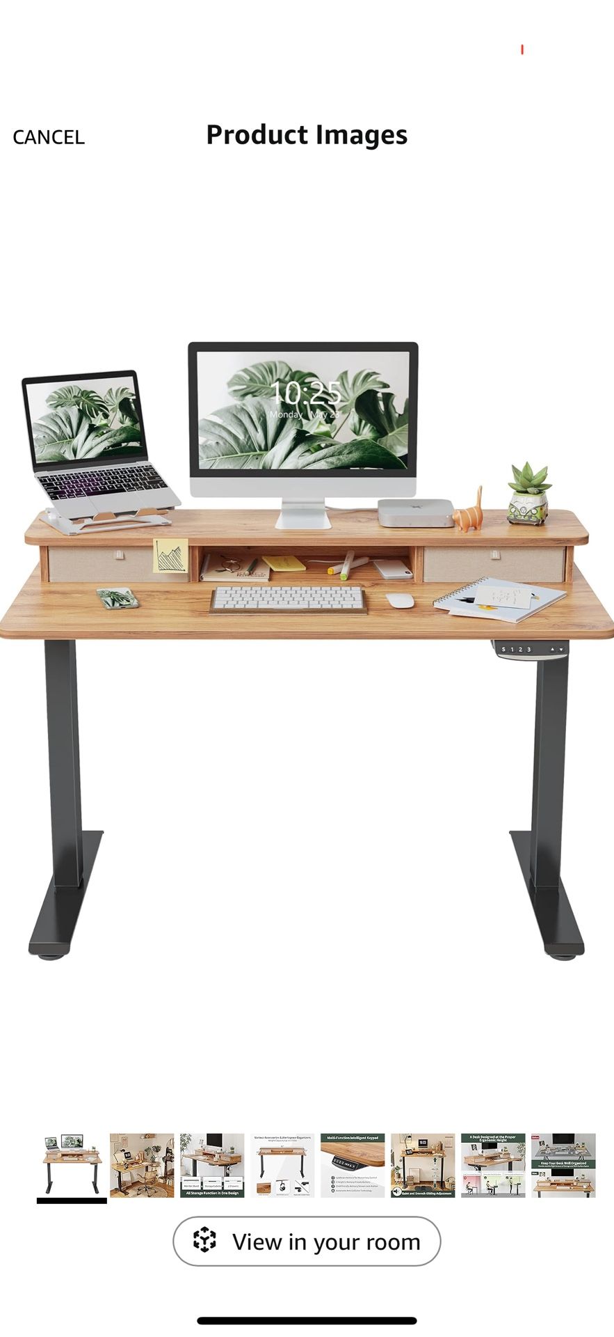 Height Adjustable Standing Desk