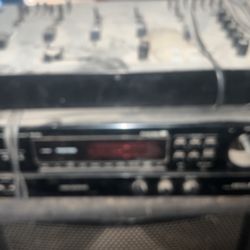 Denon  Amp With Mixter 