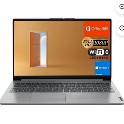 Lenovo IdeaPad 1 Laptop, 15.6" 