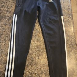 Black And White Adidas Sweatpants