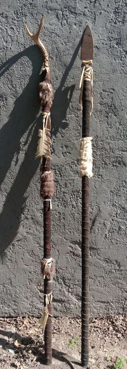 Native American Walking Sticks