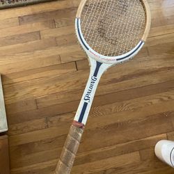 Antique Spalding Tennis Racket