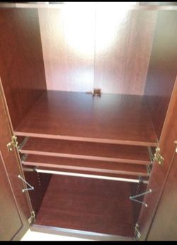Computer desk cabinet