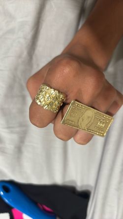 Chucky 10k Nugget Ring (NO TRADES)
