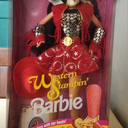 Special Edition!! Western Stampin' Tara Lynn Barbie Doll 1993 Mattel #10295