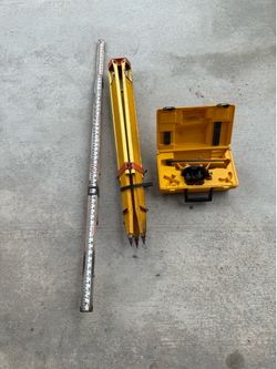 Set of survey equipment. Burger Instruments.