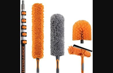 Extend-A-Reach 30ft High Reach Duster Kit 5-Piece Telescopic Pole (New)
