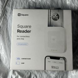 Square Reader 2nd Gen For Contactless Payment And Chip